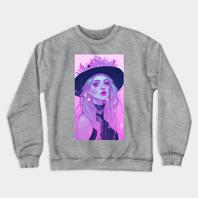 Pastel Goth is Live Crewneck Sweatshirt by DarkSideRunners